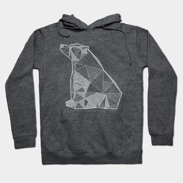 Geometric Nature - Bear Hoodie by paterack